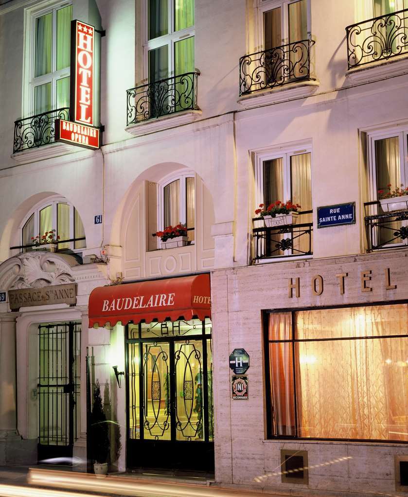 Hôtel Baudelaire Opéra París Exterior foto
